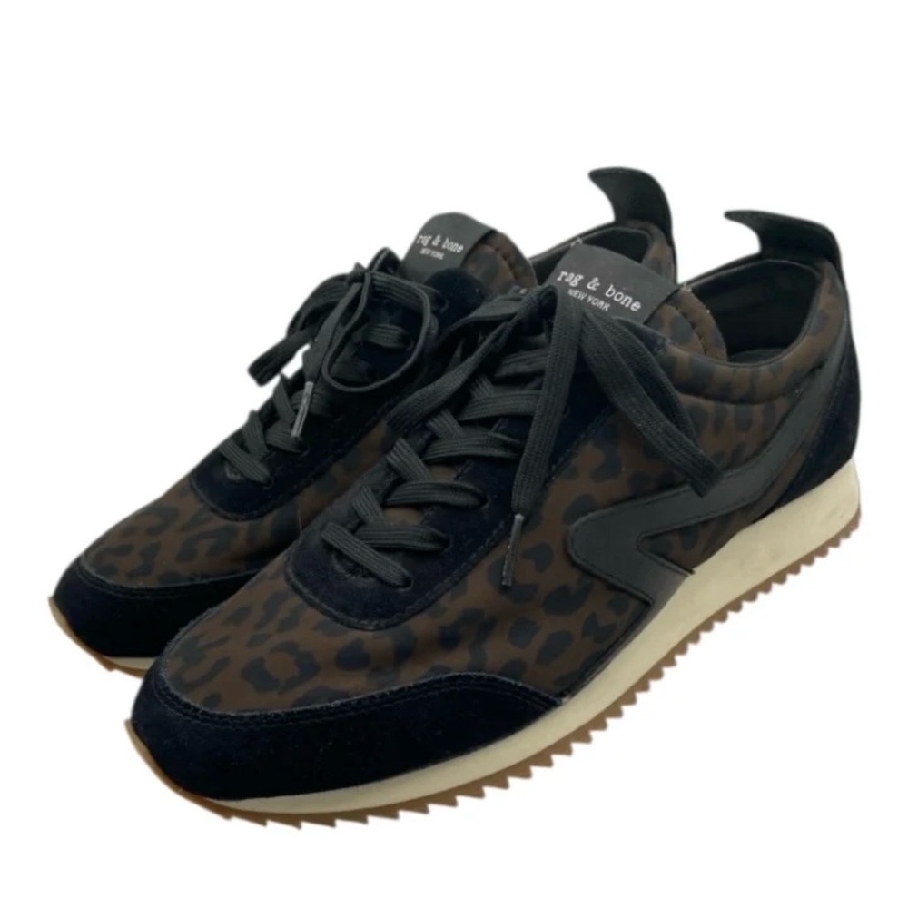Rag & Bone leopard print sneakers size 38.5